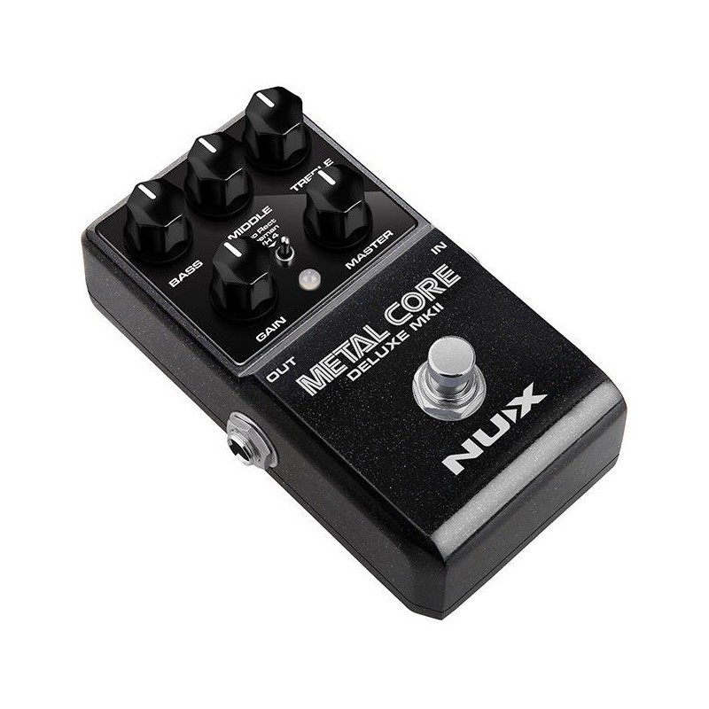 NUX Metal Core Deluxe MKII, Pedale preamp high gain con uscita IR - vaiconlasigla