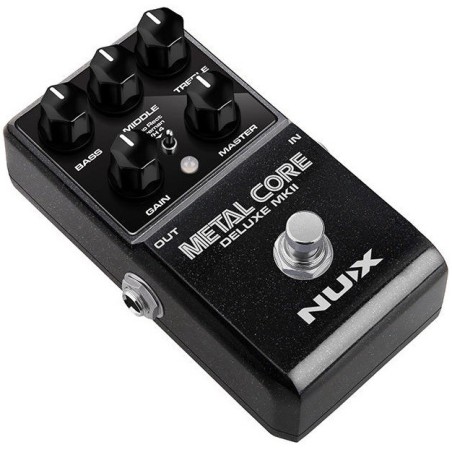 NUX Metal Core Deluxe MKII, Pedale preamp high gain con uscita IR - vaiconlasigla