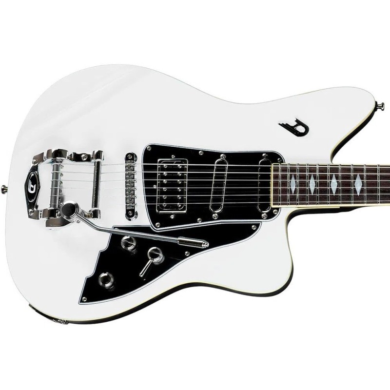 DUESENBERG Paloma White, Chitarra Elettrica 6 Corde Solid Body con custodia - vai con la sigla