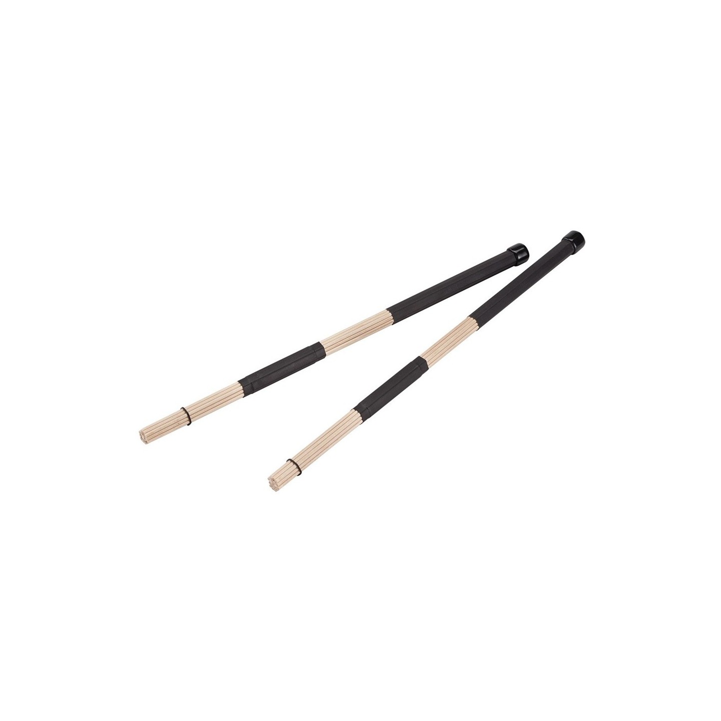 SOUNDSATION WBR-10 Coppia spazzole in legno con impugnatura in gomma - vaiconlasigla