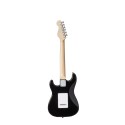SOUNDSATION RIDER-JR BK Chitarra elettrica 3/4 double cutaway - vaiconlasigla
