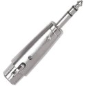 PROEL AT295 Adattatore professionale  presa XLR 3 poli -- spina jack stereo Ø 6.3 mm. - vaiconlasigla