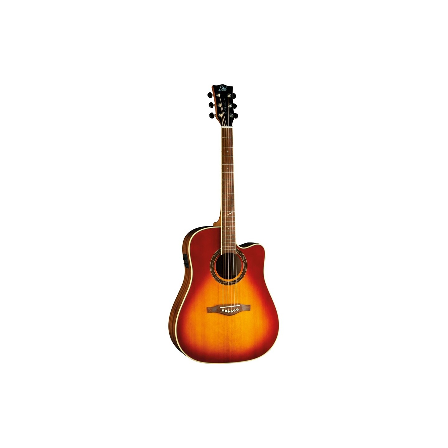 EKO GUITARS - ONE D150CE VINTAGE BURST - vai con la sigla
