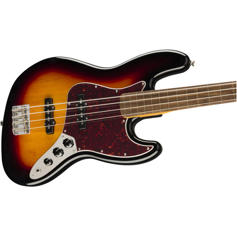 FENDER Classic Vibe '60s Jazz Bass® Fretless, 3-Color Sunburst - vai con la sigla