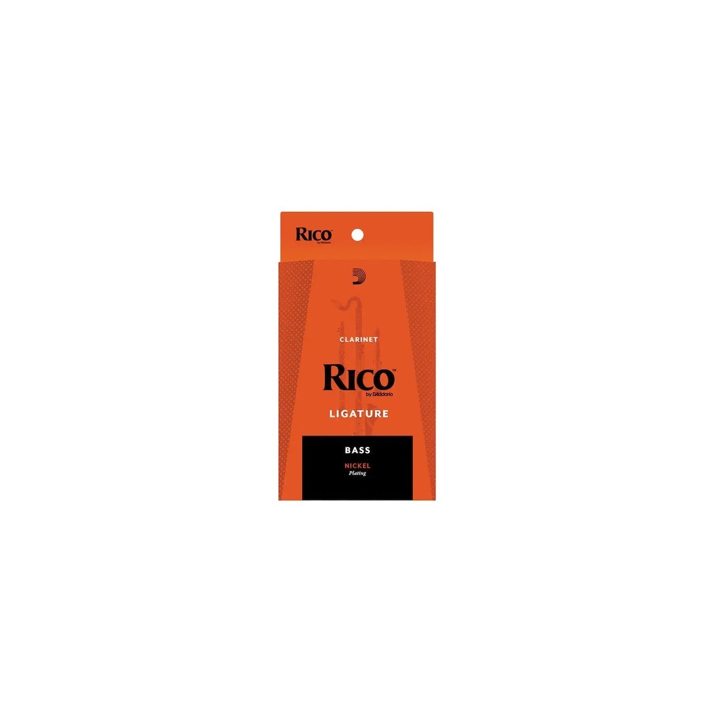 Rico Bb Clarinet Ligature, Nickel.Legatura per clarinetto - vai con la sigla