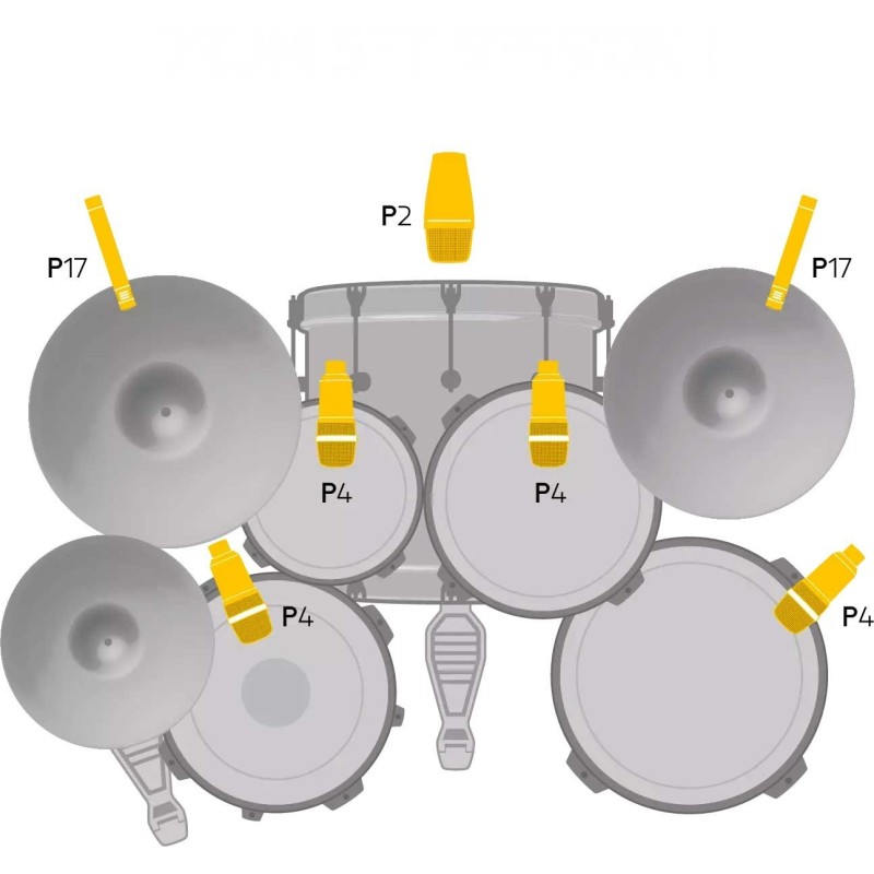 AKG DRUMSET SESSION 1