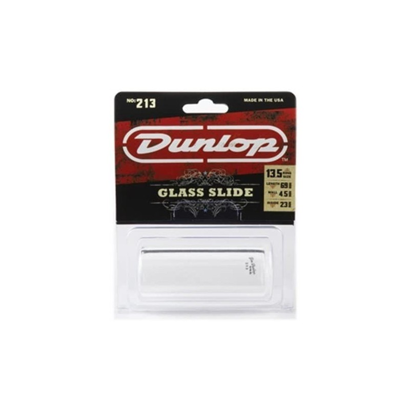 DUNLOP 213 GLASS SLIDE VETRO 13,5 - vai con la sigla