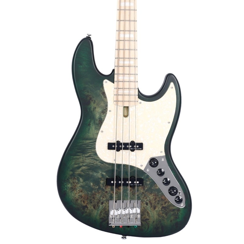 MARCUS MILLER V7 SWAMP ASH-4 REISSUE TRANS GREEN SATIN