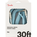 FENDER ORIGINAL SERIES COIL CABLE, cavo strumenti, Daphne Blue - vaiconlasigla