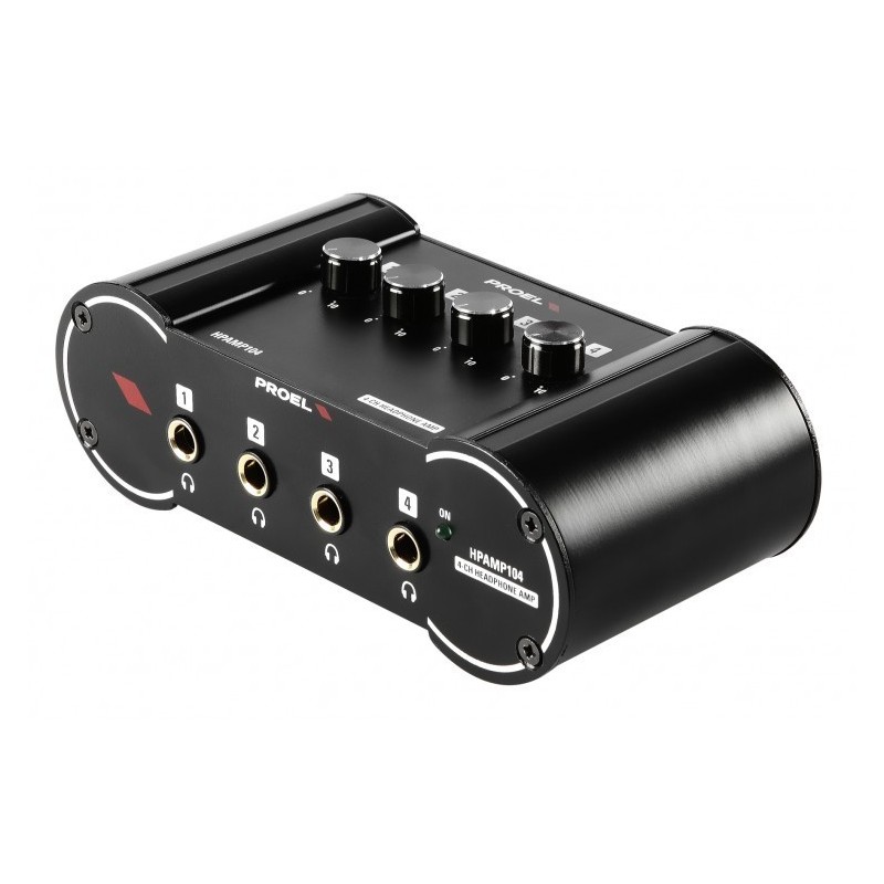 PROEL HPAMP104 Amplificatore per cuffie a 4 canali - vai con la sigla