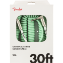 FENDER ORIGINAL SERIES COIL CABLE, cavo strumenti, surf green - vaiconlasigla