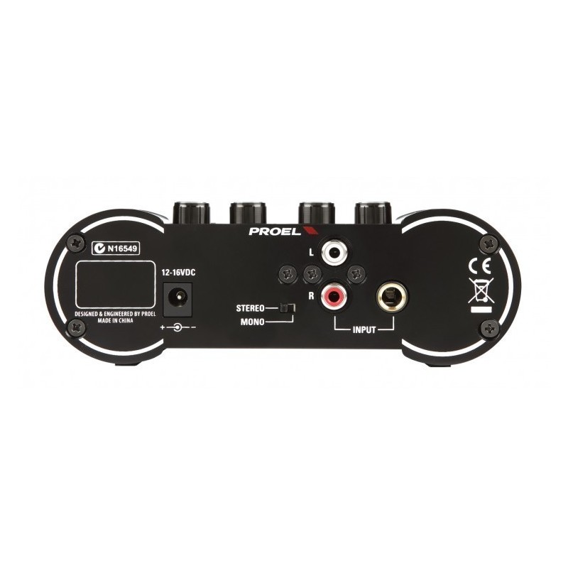 PROEL HPAMP104 Amplificatore per cuffie a 4 canali - vai con la sigla