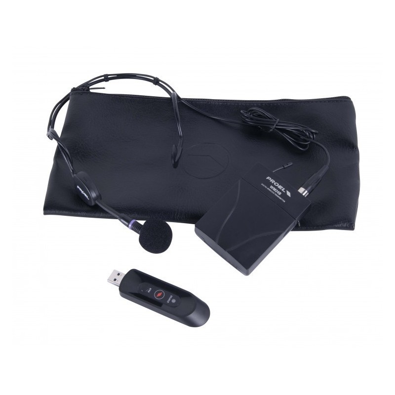 PROEL U24B new radiomic. headset usb - vaiconlasigla
