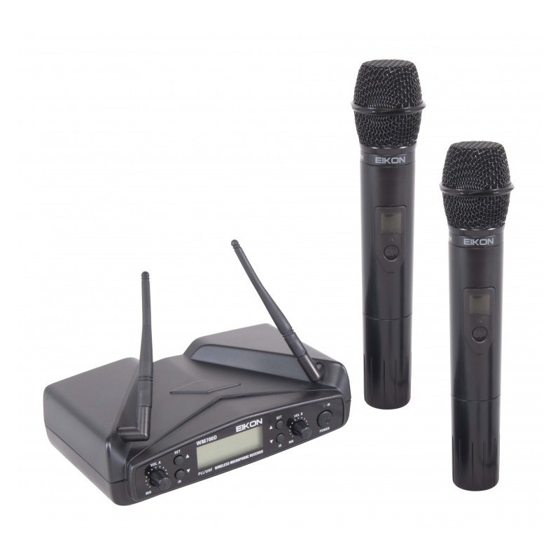 EIKON WM700DM doppio radiomicrofono a mano UHF - vai con la sigla