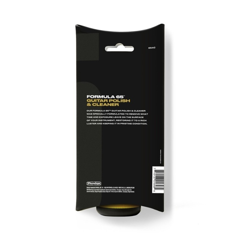 DUNLOP - 654C FORMULA 65 CON PANNO IN COTONE - vai con la sigla