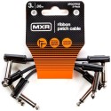 MXR - 3PDCPR03 CAVI PATCH RIBBON 8CM CONFEZIONE DA 3 - vai con la sigla