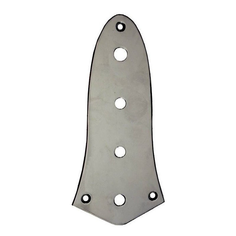 SOUNDSATION PARTS CP-JB-C Cover Controlli Jazz Bass (Cromato) - vai con la sigla
