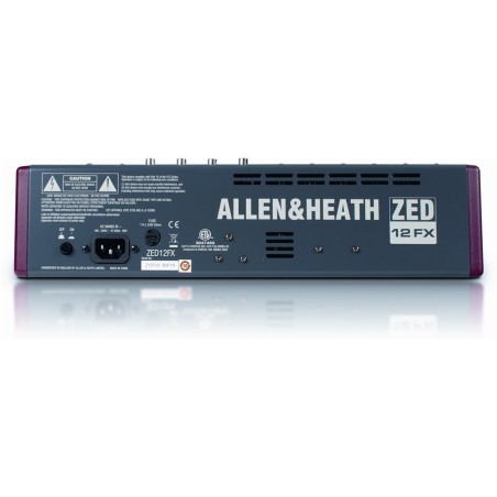 ALLEN & HEATH - ZED 12FX - vai con la sigla