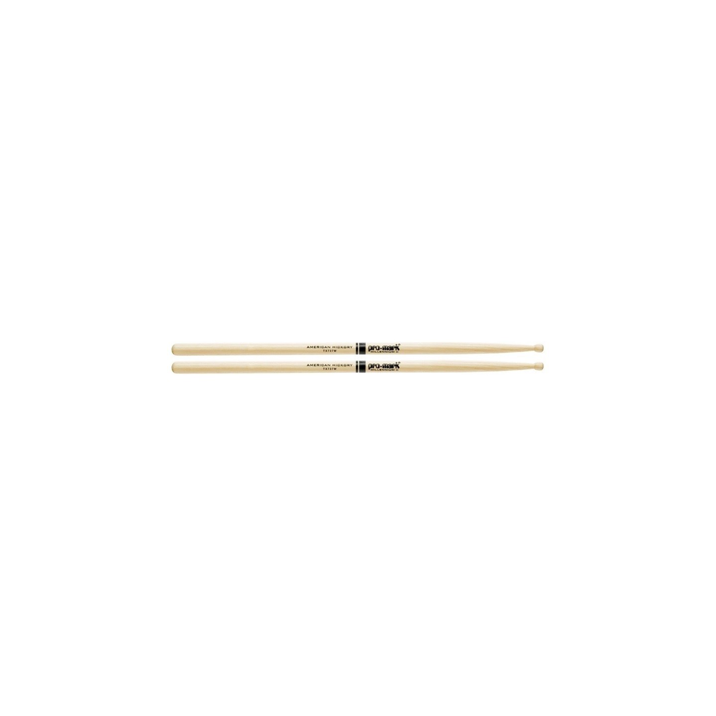 PRO MARK TX737W Bacchette Hickory 737 Wood Tip - vai con la sigla