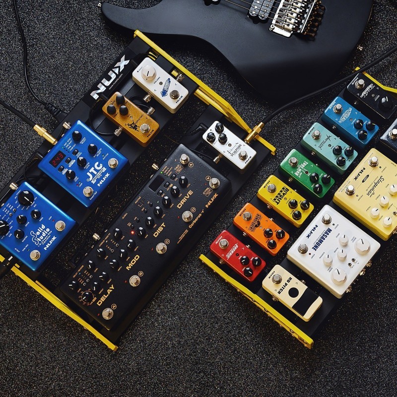 NUX BUMBLEBEE NPB-M Pedalboard per pedali effetto (Medium) - vai con la sigla