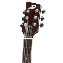DUESENBERG Starplayer III Catalina Red, Chit. Elettrica 6 Corde Semi-Hollow Single Cutaway - vai con la sigla