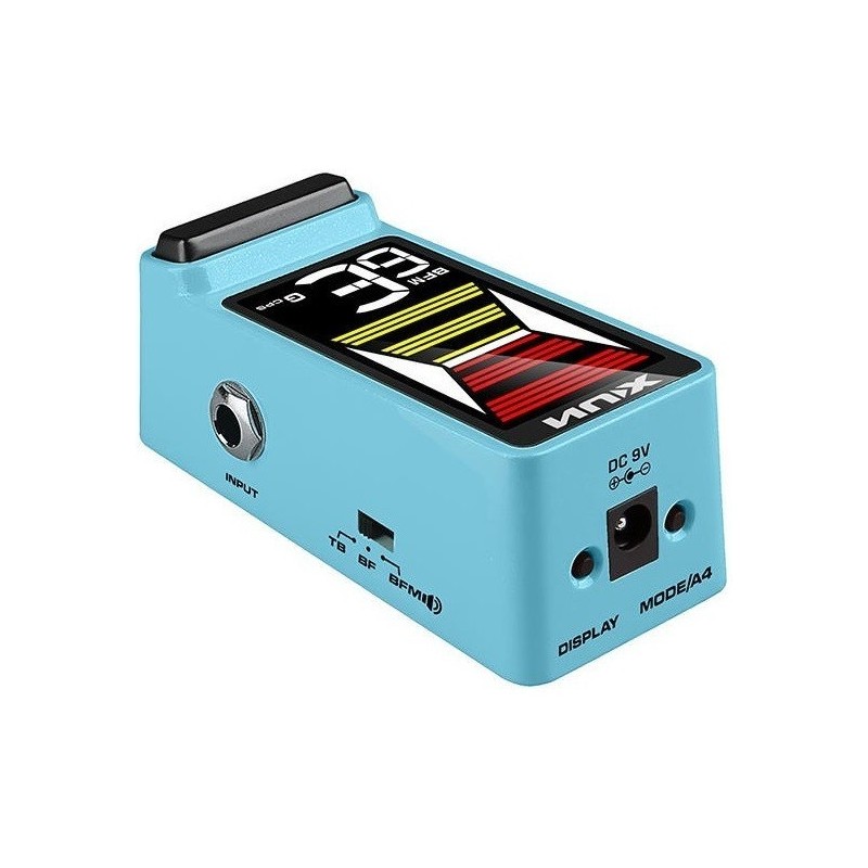NUX NTU-3 FLOW TUNE MKII (BLUE)Accordatore a pedale con modalità Compensata - vai con la sigla