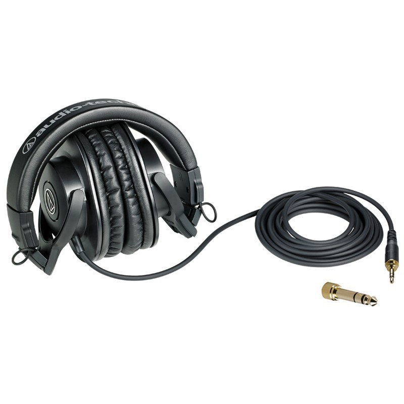 AUDIO-TECHNICA ATH-M30X, CUFFIA PROFESSIONALE DA STUDIO - vaiconlasigla