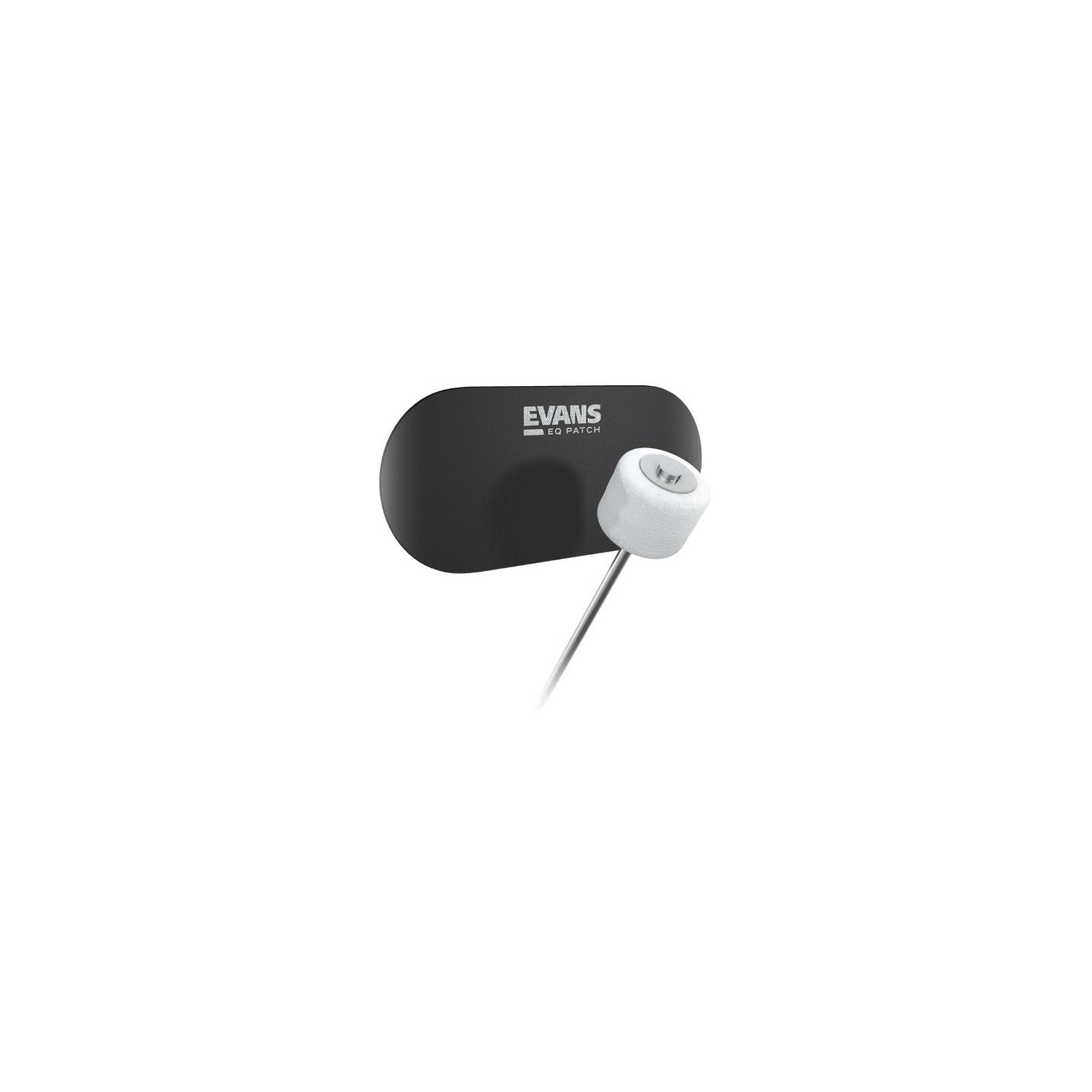 EVANS EQPB2, Doppia patch EQ in nylon nero per grancassa - vai con la sigla