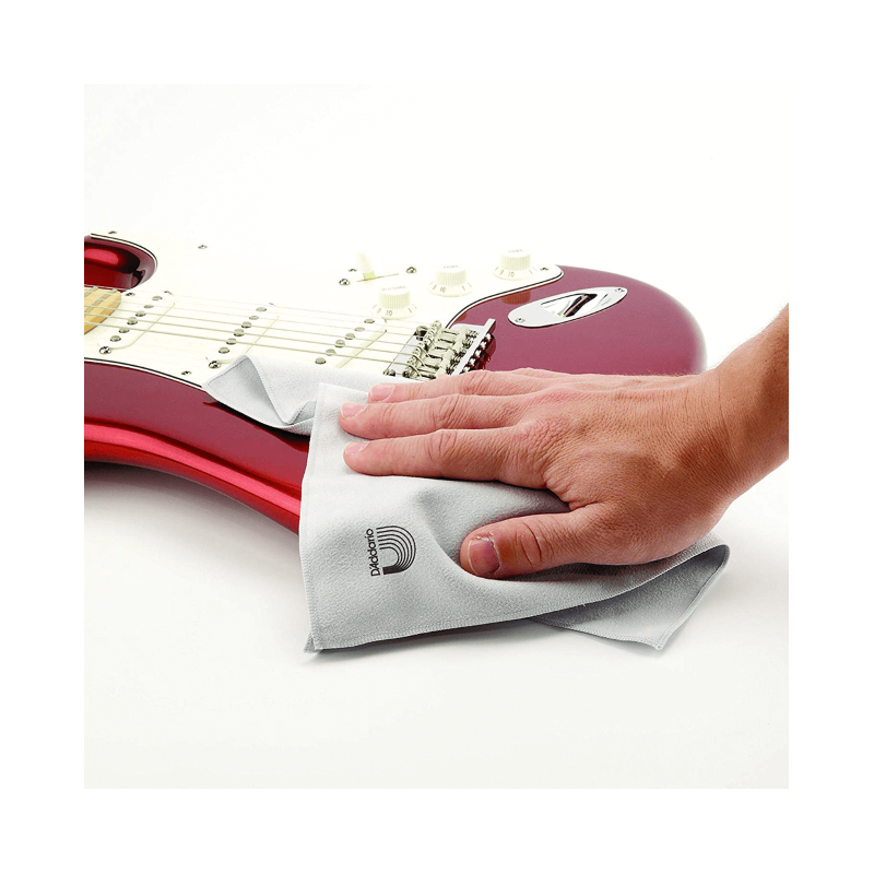 D'Addario PW-MPC, Micro-Fiber Polish Cloth - vai con la sigla