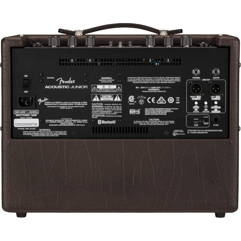 FENDER ACOUSTIC JUNIOR, amplificatore per chitarra acustica. - vaiconlasigla