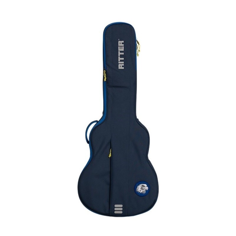 RITTER Borsa Carouge Chitarra Elettrica Hollowbody Atlantic Blue - vai con la sigla