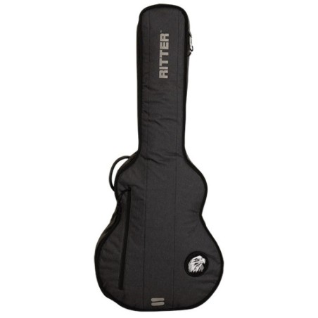 RITTER Borsa Davos Chitarra Elettrica Hollowbody, Anthracite - vai con la sigla