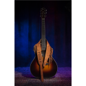 FENDER Suede Fringe Strap, Brown, 2.5" - vai con la sigla