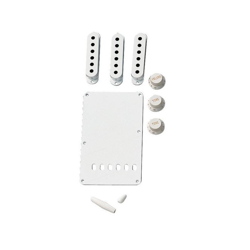 FENDER Kit di accessori per Vintage-Style Stratocaster White - vai con la sigla