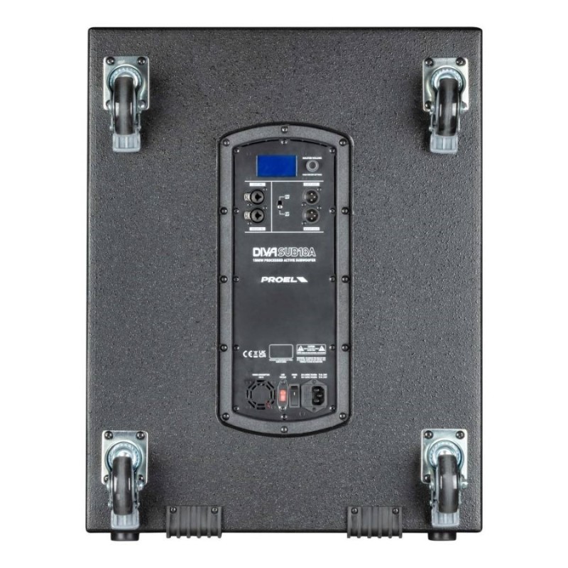 PROEL DIVASUB18A - Subwoofer attivo 1500w - vai con la sigla