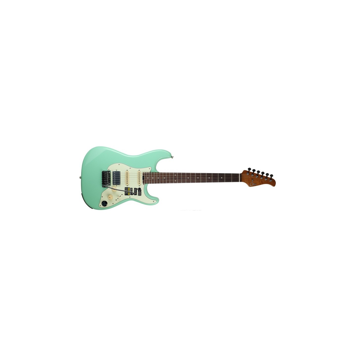 MOOER GTRS S800 Chitarra Elettrica Solid-Body con Processore Multieffetto  RW SURF GREEN - vai con la sigla