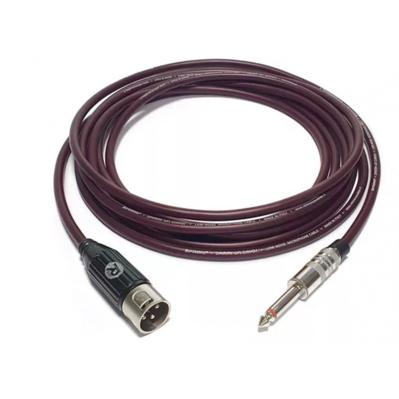 REFERENCE Dammiuncavo  XLR Maschio-Jack 5,25m - vai con la sigla