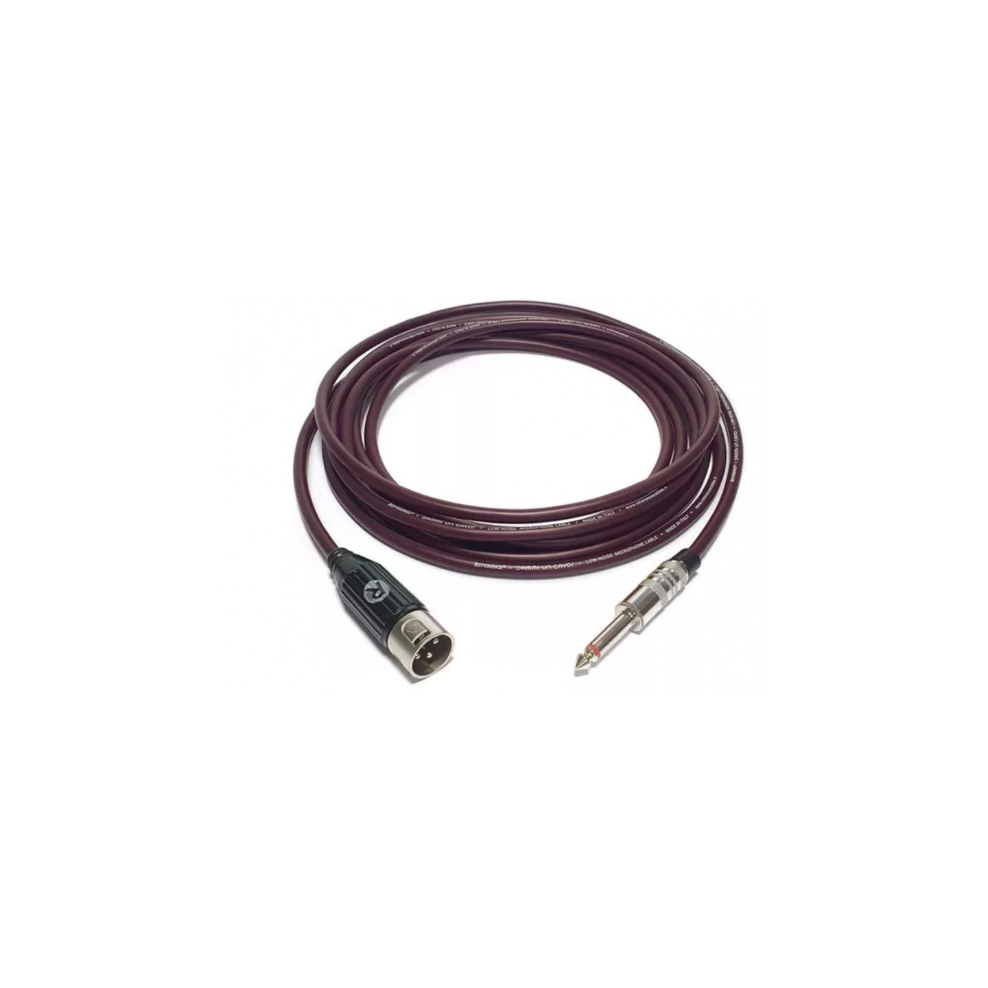 REFERENCE Dammiuncavo  XLR Maschio-Jack 5,25m - vai con la sigla