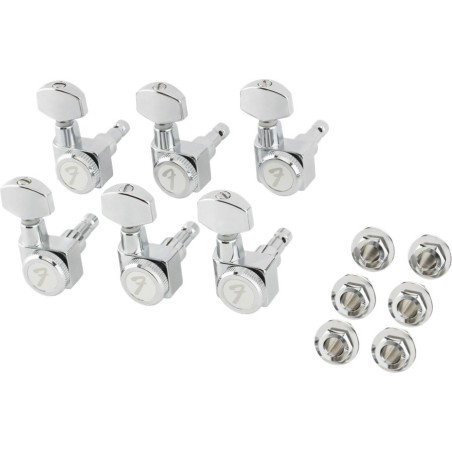 Fender Locking Stratocaster/Telecaster All Short Post Tuning Machine Set - vai con la sigla