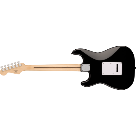 FENDER Squier Sonic Stratocaster, Maple Fingerboard, White Pickguard, Black - vai con la sigla