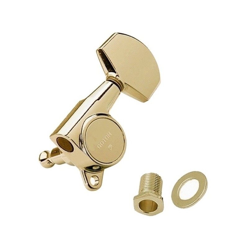 GOTOH SG381-01-GG-L3R3Meccaniche per Chitarra Elettrica e Acustica, L3/R3, Dorata - vai con la sigla