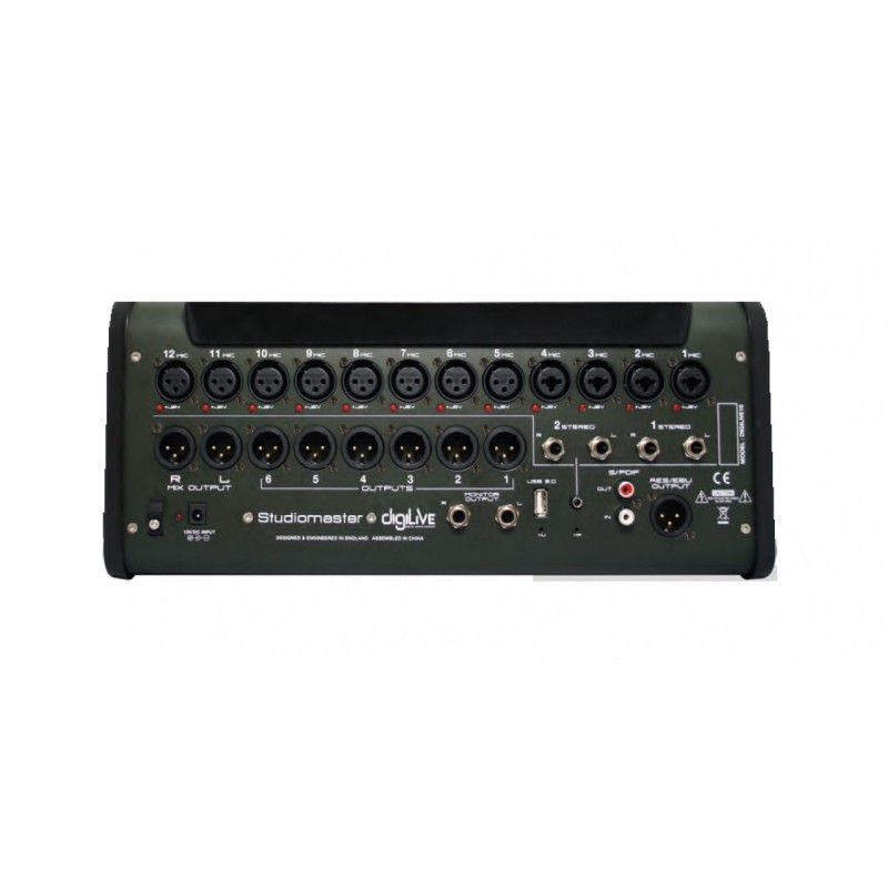 MIXER DIGITALE 16CH STUDIOMASTER DIGILIVE16