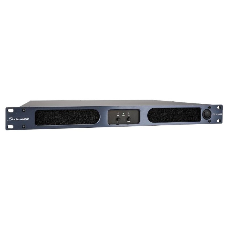 AMPLIFICATORE CLASSE D STUDIOMASTER QX2-4000 2X2000W - 8OHM CON PFC