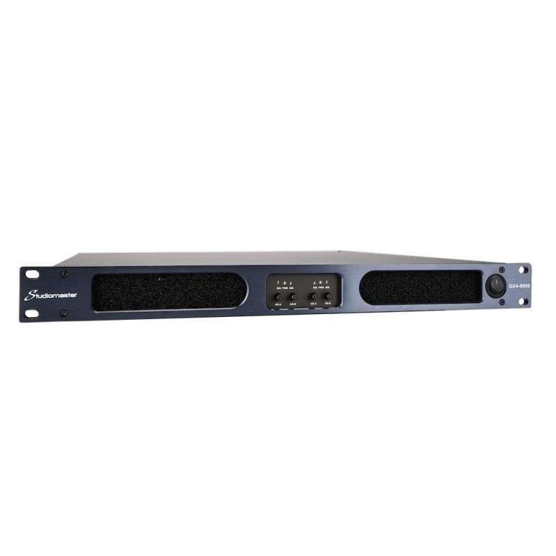 AMPLIFICATORE CLASSE D STUDIOMASTER QX4-4000 4X1000W - 8OHM CON PFC