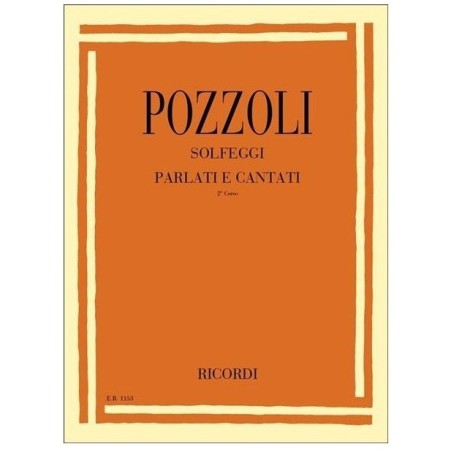 ETTORE POZZOLI - SOLFEGGI PARLATI E CANTATI VOL. 2 - vaiconlasigla