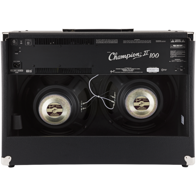FENDER  Champion  II 100, amplificatore combo per chitarra elettrica 100w - vai con la sigla