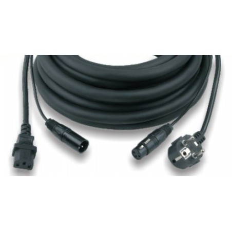 SOUNDSATION PF100-10 Cavo phono-rete (3x1.5mm² - 2x0.22mm², 10mt) - vai con la sigla