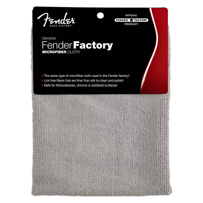 FENDER FACTORY MICROFIBER CLOTH - vai con la sigla