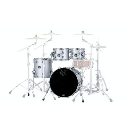 MAPEX IT SE504XMPD SATURN EVOLUTION MAPLE FUSION 4 PEZZI IRIDIUM SILVER