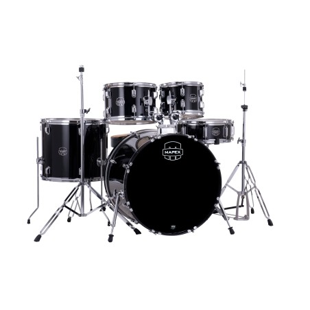 MAPEX IT CM5294FTDK COMET ROCK 5 PEZZI DARK BLACK CON HARDWARE